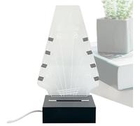 Guitar Pick Display, Lighted Picks Holder, Dust Proof Storage Case, Acrylic Displays Box for Illuminated Organizer, Collectors and Musicians, Studio, Shelf, Music Room, 4.13x3.15x7.09 Inches