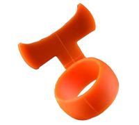 Guitar Pick Grip, Anti-Slip Silicone Guitar, Electric Bass Comfortable Accessories, Holder Grips Secure Hold, Ergonomic Finger For Acoustic Ukulele Players, Thumb Protector1.55cm