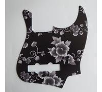 Guitar Pick Guard, Golpeador for bajo Jazz J de 4 cuerdas multicolor for Reemplazo EE.UU./México(9-3D Peony Flowe)