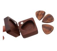 Guitar Pick Holder Box, Walnut Guitar Pick Display, Guitar Pick Case, Wooden Pick Holder Box, Portable Guitar Pick Box, Guitar Pick Storage Case, Acoustic Guitar Pick Holder, Bass Guitar Pick Holder,