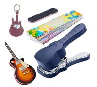 Guitar Pick Punch - Custom Pick Maker, Bass Drilling Tool, Precision Crafting for Musicians and Beginners, Studio Home Use, Music Accessories, 6.3x1.57x3.94 pulgadas