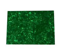 Guitar Pickguard PVC Celluloide Unbreakable Scratch Cover Cover Peplate Plate de placa para la guitarra de bajo eléctrico Protección de protección Durable Accesorio (Perla verde)