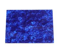 Guitar Pickguard PVC Celluloide Unbreakable Scratch Cover Cover Peplate Plate de placa para la guitarra de bajo eléctrico Protección de protección Durable Accesorio (Perla azul)