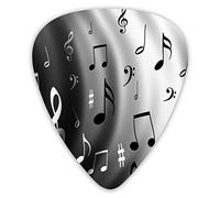 Guitar Picks An Of A Music Notes Background Premium Picks Sampler Regalo de guitarra único (12 unidades)