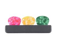 Guitar Picks Holder - Plectrums Organizer, Picks Storage Container Easy To Paste for Acoustic Electric Guitar Bass Ukulele