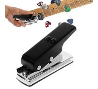 Guitar Picks Puncher, Handmade Guitar Pick Punch Machine, 11.5x3.8x7.4cm/4.53x1.5x2.91 inch Metal Craft Making Tool for Music Lovers, Crafting Enthusiasts, Work Area Accessories