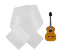 Guitar Plate, Scratch Guard, 17.72x2.36x0.04in Dust Protector, Transparent Design, Portable Tool for Music Accessories, Instrument Care, Guitarist Gear, Musician Use, Board Shield