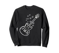 Guitar Player Electric Rock Bass Guitarist Music Life Sudadera