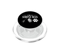 Guitar Player Im A Simple Man Guitarras Cerveza Perros PopSockets PopGrip para MagSafe