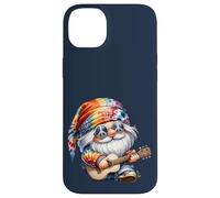 Guitar Playing Hippie GNOME For Women and Mom Peace Sign Carcasa para iPhone 14 Plus
