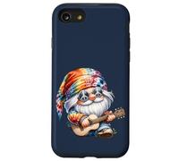 Guitar Playing Hippie GNOME For Women and Mom Peace Sign Carcasa para iPhone SE (2020) / 7/8