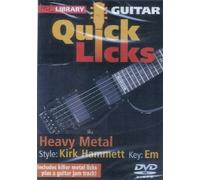 Guitar Quick Licks - Heavy Metal/Kirk Hammett [Reino Unido] [DVD]