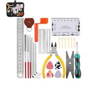Guitar Setup Kit - Hex Wrenches Tool Set, Repair Accessories | Acoustic Guitar Accessories Set for Beginners Players Luthiers Home Studio Travel Birthday