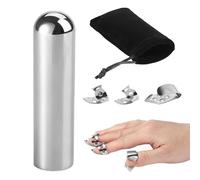 Guitar Slides Electric, Stainless Steel Guitar Slide , Solid Round Nose Design, 3,27 x 0,87 pulgadas Optimal Tone for Lap Pedal, Hawaiian, and string Instrument