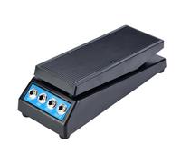 Guitar Stereo Volume Pedal DF1511A DJ Guitar Effect Pedal with Dual Input Amp Output Knob Control for Live Performance Passive Operation