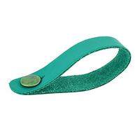 Guitar Strap Button | Portable Headstock Strap Tie for Guitars Without Buckles | Artificial Leather Guitar Accessory/Lightweight / 3 Colors (Green)
