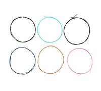 Guitar String-6Pcs/Set Cuerda de nailon de aleación de tensión normal colorida para guitarra clásica
