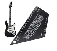 Guitar String Action Gauge, Stainless Steel Guitar Ruler, String Height Gauge, Luthier Tools for Guitar, Guitarist Gift, Electric Guitar Guitar Accessories, Guitar String Height Measurement, Bass