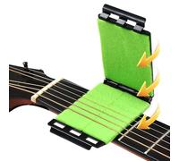 Guitar String Cleaner - Sided Fretboard Pulishing Tool | Portable Rust Prevention Scrubber For acústica & Electric Guitars | 360 String Cleaning System For Bright Tone & Long Life