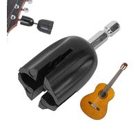 Guitar String Winder Head Tool-3 in 1 Electric Drill Tuning Peg Puller | Bohrbit String Peg Winder | Extractor PEGS duradero resistente al desgaste para un restablecimiento rápido, tuning y