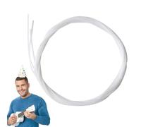 Guitar Strings - White Polymer Cord Pack for 21 23 26 Inch Instruments, Balanced Tone Enhancement with Flexible Finger Comfort, Quick Installation Setup Feature, Ideal for Studio Rehearsal Live Perfor