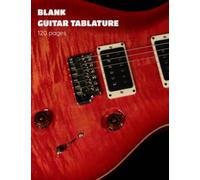 Guitar Tab Notebook: Blank Guitar Tablature Writing Paper with Chord Charts