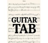 Guitar Tab Notebook for Beginners Learning Chords and Simple Songs