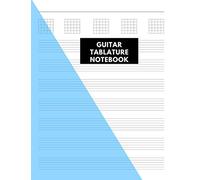 Guitar Tablature Notebook: Music Paper Notebook, 200 Pages, Size 8.5 X 11 Inches