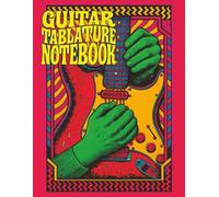 Guitar Tablature Notebook ( Psychedelic Rock ): Blank Tablature Sheets for Songwriting, Practice, and Music Composition (8.5” x 11”, 50 Pages)