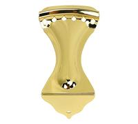 Guitar Tailpiece 6 String, Metal Alloy Bridge for Electric Guitar, Easy Tuning Replacement Tailpiece with Vibrant Tone Transfer, Compact Design for Quick Installation (Oro)