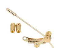 Guitar Tailpiece Tremolo Replacement Gold Aluminum Alloy Bridge Stop Bar for LP and SG Electric Guitars with Precise Tuning Adjustment and Enhanced Sustain