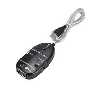 Guitar to USB Interface Link Cable Adapter Audio Connector Recorder for PC/Computer
