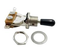 Guitar Toggle Switch - Selector de control de 3 vías, Precision Anti-Slip Replacement Part for Electric Guitar Wiring Use, Professional Grade Pickup Switch for Beginners Enthusiasts Repair Upgrade Use