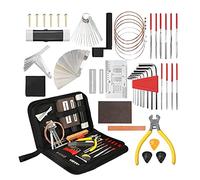 Guitar Tools,Repair Tool Set For Guitar,Guitar Repair Tools Maintenance Kit For Electric Guitars With Wrenches And Picks