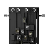 Guitar Trainer - Ayuda de aprendizaje de acordes para principiantes, accesorio de práctica portátil para el posicionamiento del dedo de las guitarras, Brotheder | Herramienta de guitarras para