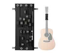 Guitar Trainer - Herramientas Portátiles Para Aprender Guitarra | Herramientas Acústicas Para Principiantes | Asistente De Práctica De Acordes De Una Tecla, Entrenador Ergonómico De Fuerza De Los Dedo