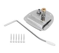 Guitar Tremolo Bridge, Guitar Vibrato System, Vintage Style Smooth Bending Estable Pitch Alloy Durability, Instrument Parts for Stage Performance, 7,87 x 5,51 x 1,97 pulgadas