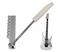 Guitar Tremolo Tailpiece - Electric Guitar Bridge System for Smooth Vibrato | Plucked String Instrument Parts for Players Musicians Modifiers, Stable Tuning Control, Metal Construction, Easy Install