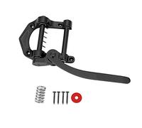 Guitar Tremolo Tailpiece | Vibrato for SG/LP/Jazz Guitars | Copper Replacement Bridge with Adjustable Handle | 150mm Length, 472g Weight (Negra)