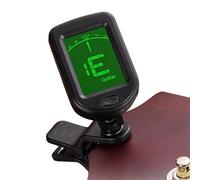 Guitar Tuner Clip - ABS, 1.77x1.18x1.77in Guitar Accessories Automatic Tuner | High-Contrast Display Precise Tuning Tool, Instrument Tuners For Guitars, Bass, Violin, Ukulele, Music Practice