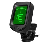 Guitar Tuner Clip - Professional Adjustable 360° Tuner for Guitar, Bass, Violin, Ukulele | Accurate Musical Instrument Tuning, Portable, Lightweight, Musicians, Students, Adults, Stage Practic