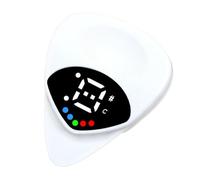 Guitar Tuner - Guitar Picks | Clip- Tuner | Acoustic Guitar Tuner | Small 2-in-1 Guitar Picks | Electric Guitar Learning Tools, Beginners Guitar Accessories, Guitar Tuner For Beginner