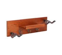 Guitar Wall Mount - 16.89x5.31x4.49in Guitar Wall Hanger | Guitars Walls Mount with Shelves and Pick Holder | Electric Guitars Holder Wood | Space-Saving Bass Organizer Holders for Mandolin Shelf