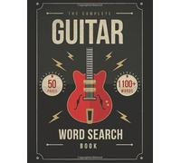 Guitar Word Search: Gift Book for Guitar Players