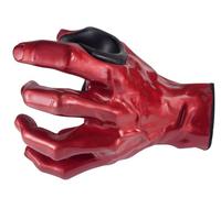 GuitarGrip LHGH102 - Colgador de pared con forma de mano para guitarra, color rojo