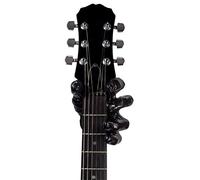 GuitarGrip LHGH106 - Colgador de pared con forma de mano para guitarra, color negro