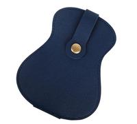 guitarpickBox - Vintage guitarpickStorage Case, Multifunctional pickOrganizer, Leather Music pickHolder | 18 Slot Compact Box Durable guitarAccessory Storage Device For Acoustic Electric Bass