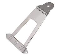 Guitarra 6 cuerdas Jazz Archtop Trapecio Tailpiece puente para semi guitarra piezas plata