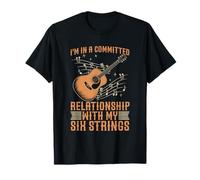 Guitarra Acústica - Clásica Músico Música Guitarrista Camiseta