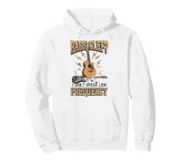 Guitarra acústica Divertida de Baja frecuencia I Don't Speak Sudadera con Capucha